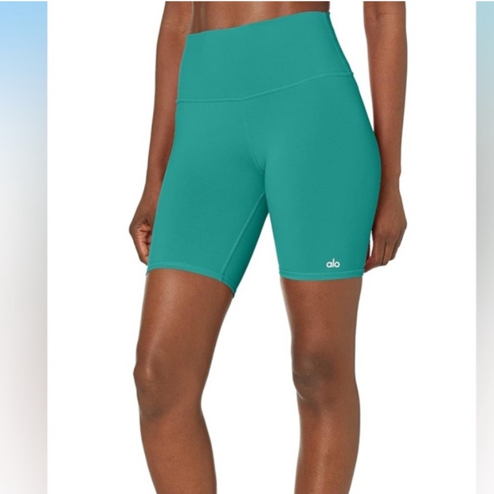 ALO Yoga Women's Aqua Bike Shorts
